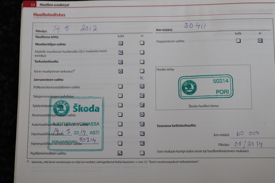 Skoda Roomster vaihtoauto