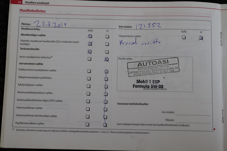 Skoda Roomster vaihtoauto