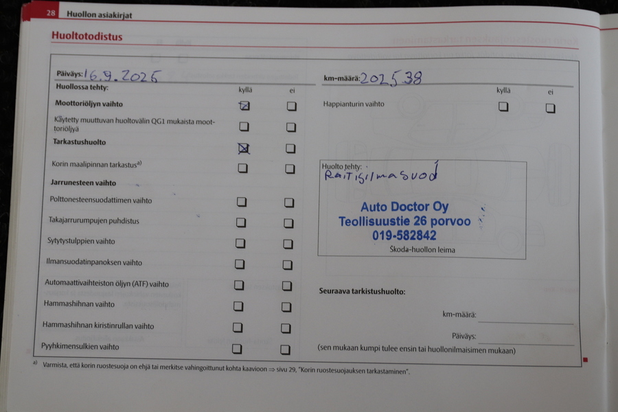 Skoda Roomster vaihtoauto