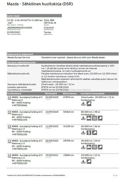 Mazda CX-30 vaihtoauto