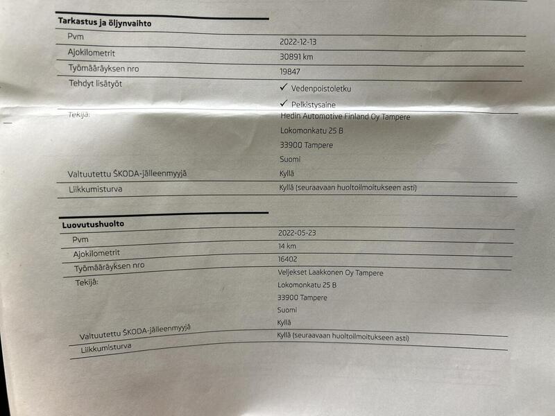 Skoda Superb vaihtoauto