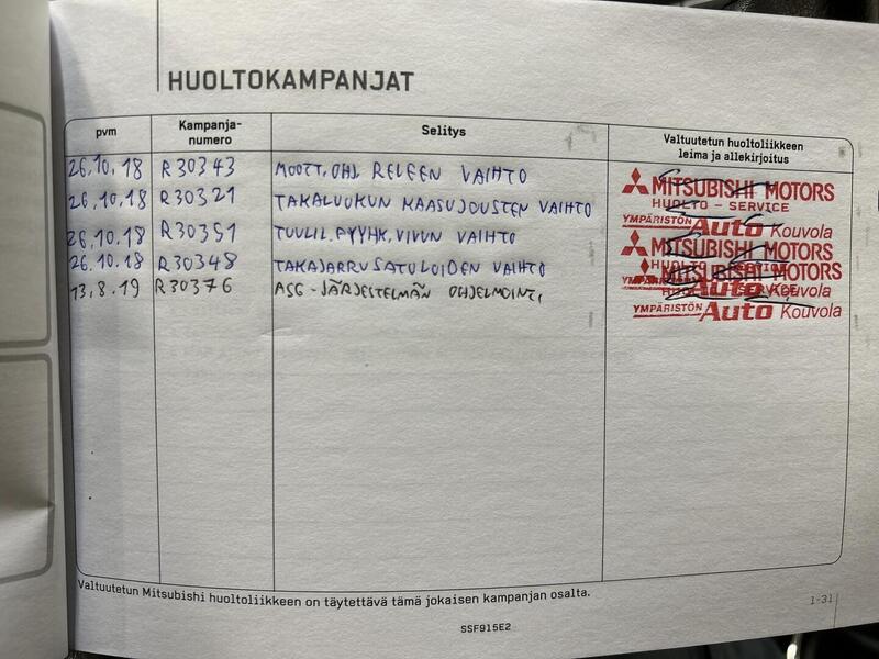 Mitsubishi ASX vaihtoauto