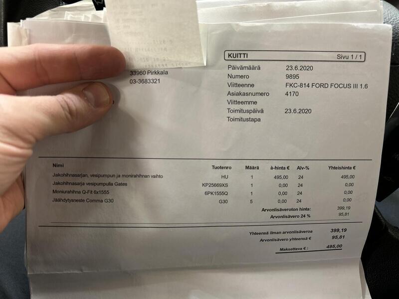 Ford Focus vaihtoauto