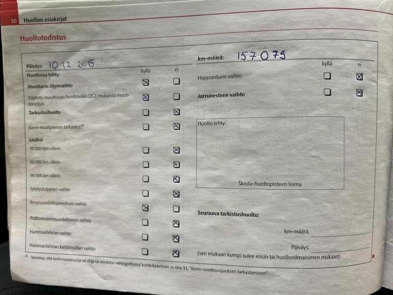 Skoda Octavia vaihtoauto