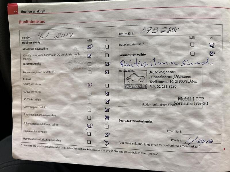 Skoda Octavia vaihtoauto