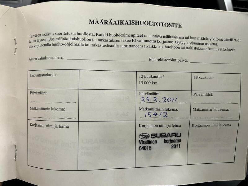 Subaru Outback vaihtoauto