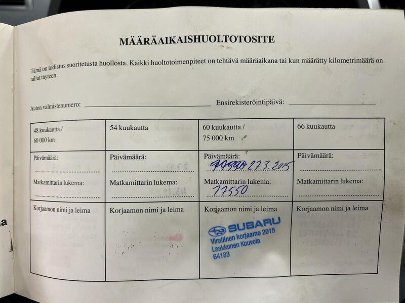 Subaru Outback vaihtoauto