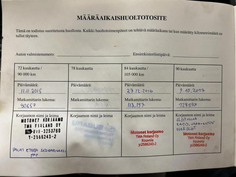 Subaru Outback vaihtoauto