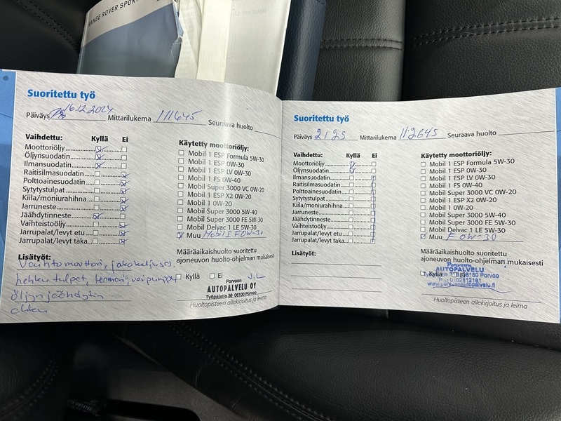 Land Rover Range Rover Sport vaihtoauto