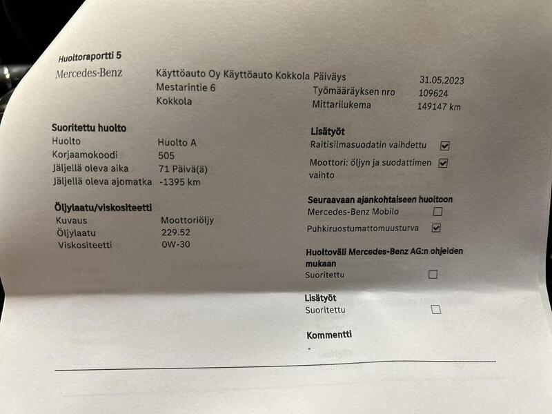 Mercedes-Benz C vaihtoauto