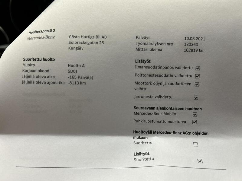 Mercedes-Benz C vaihtoauto