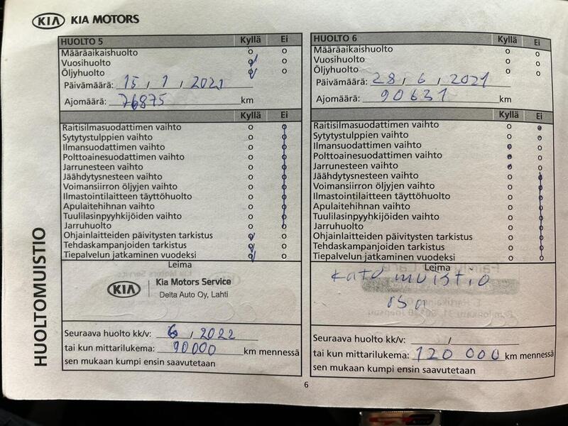 Kia Optima vaihtoauto