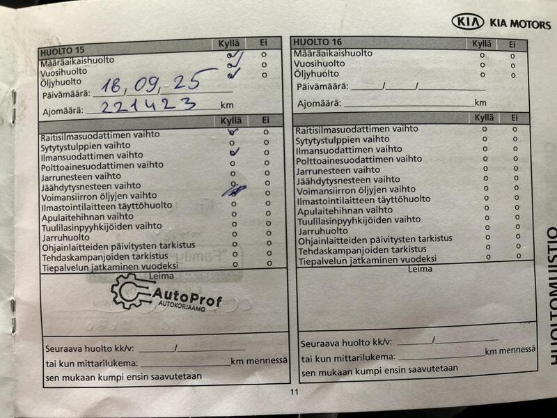 Kia Optima vaihtoauto