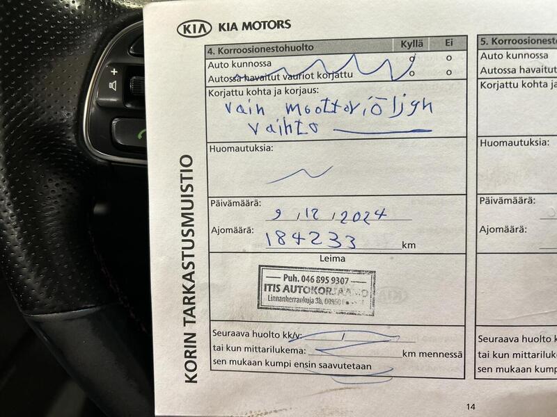 Kia Optima vaihtoauto