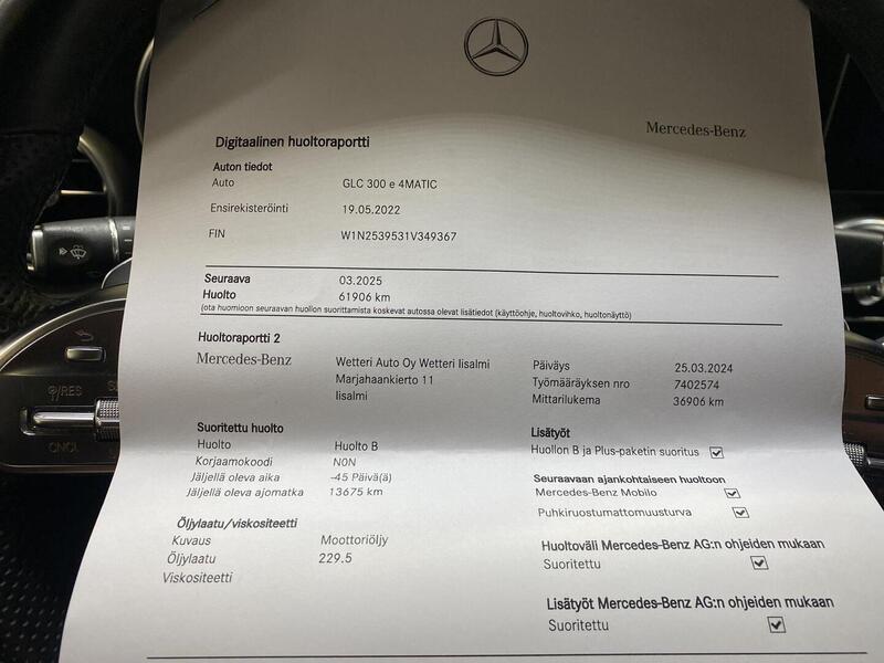 Mercedes-Benz GLC vaihtoauto