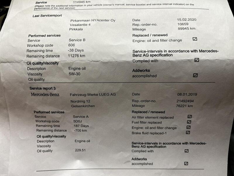 Mercedes-Benz CLA-sarja vaihtoauto