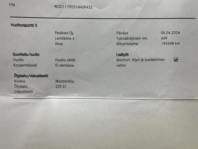 Mercedes-Benz CLA-sarja vaihtoauto