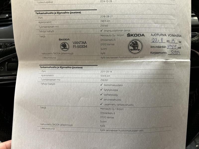 Skoda Octavia vaihtoauto