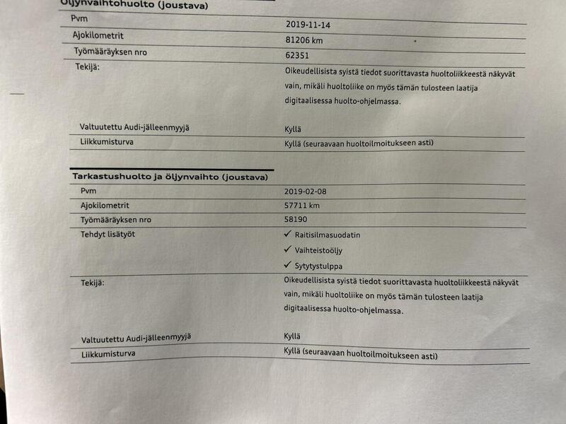 Audi A4 vaihtoauto