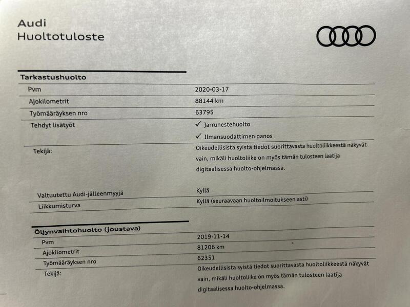 Audi A4 vaihtoauto