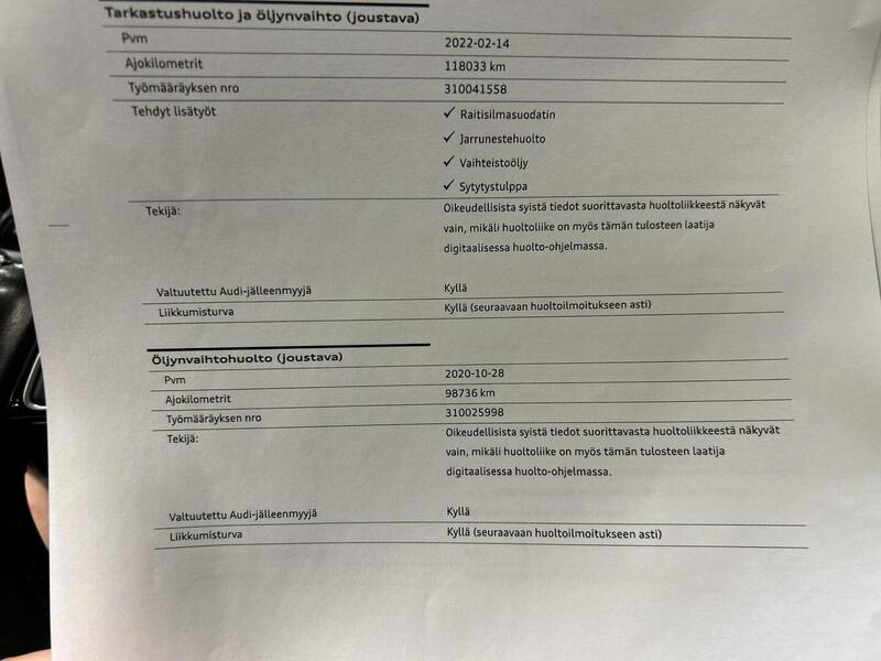 Audi A4 vaihtoauto