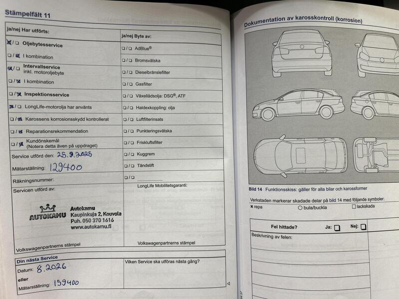 Volkswagen Passat vaihtoauto
