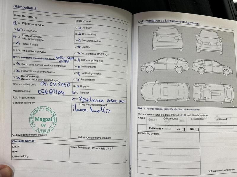 Volkswagen Passat vaihtoauto