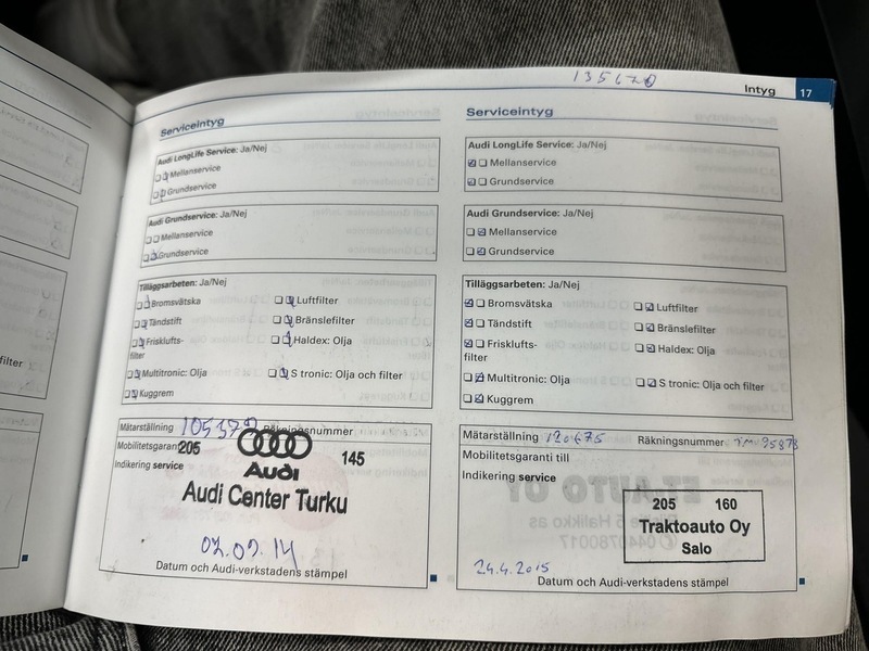 Audi A4 vaihtoauto