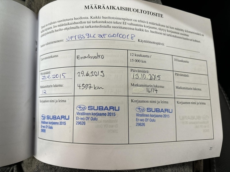 Subaru Outback vaihtoauto