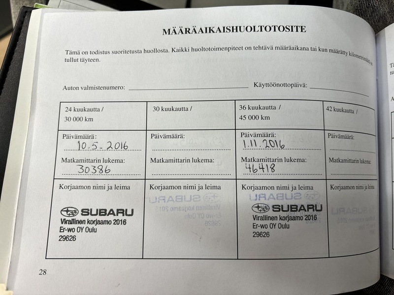 Subaru Outback vaihtoauto