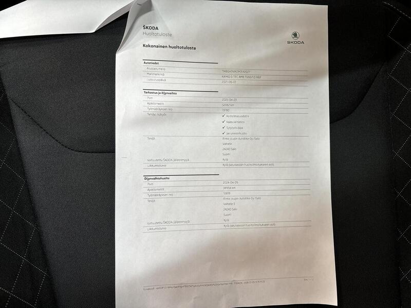 Skoda Kamiq vaihtoauto