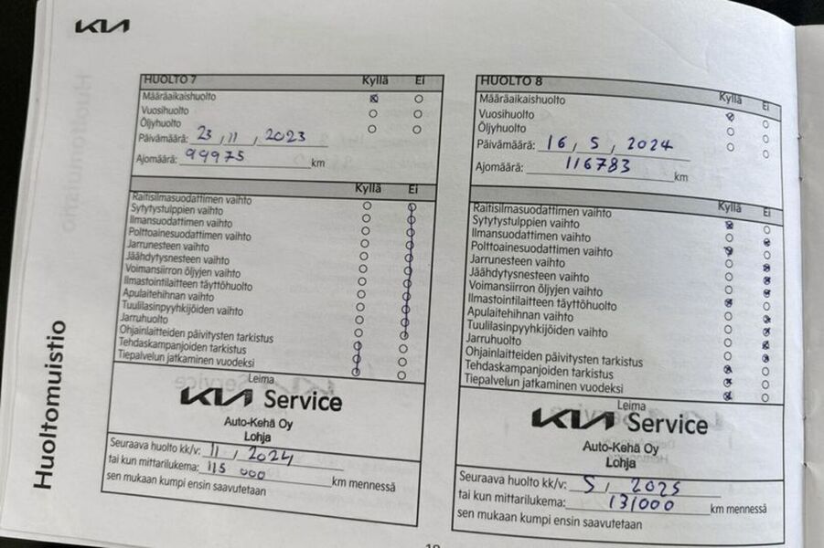 Kia Sorento vaihtoauto