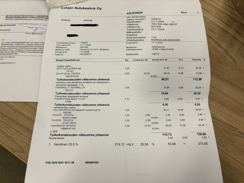 Toyota iQ vaihtoauto