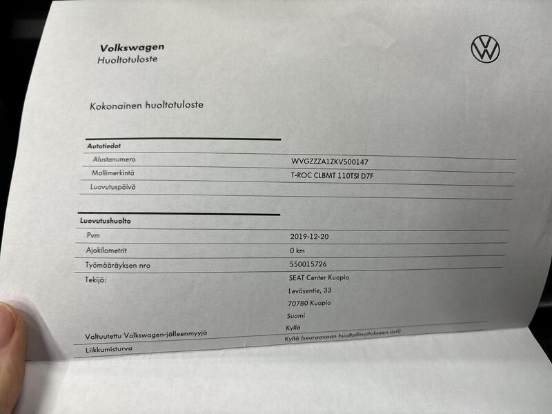 Volkswagen T-Roc vaihtoauto