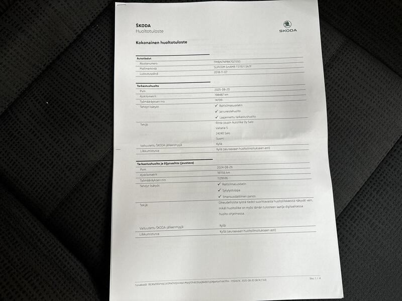 Skoda Superb vaihtoauto