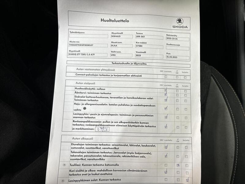 Skoda Kamiq vaihtoauto