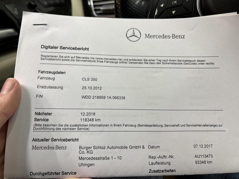 Mercedes-Benz CLS vaihtoauto