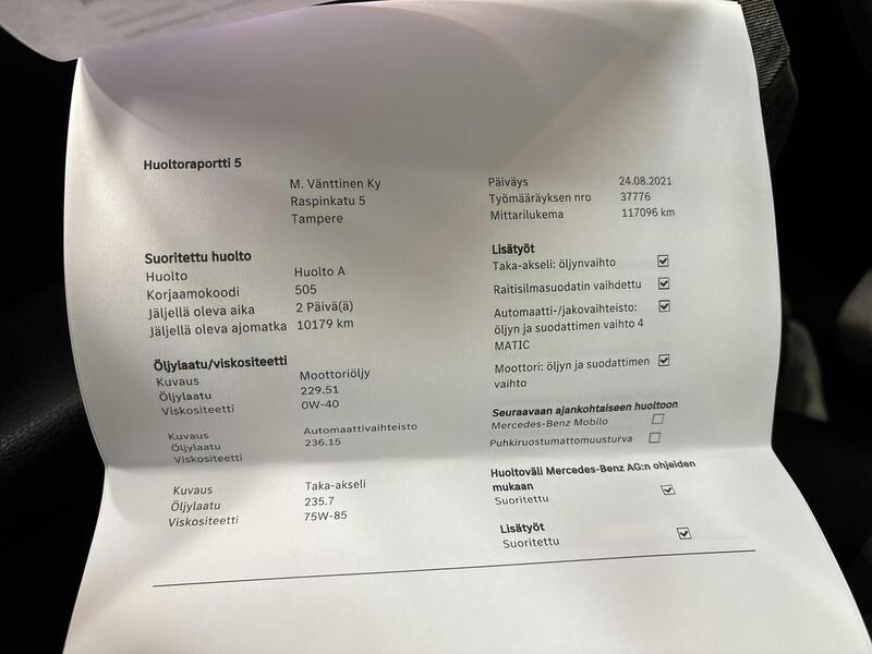 Mercedes-Benz C vaihtoauto