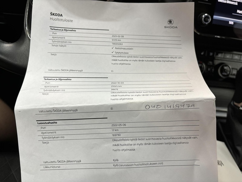 Skoda Superb vaihtoauto