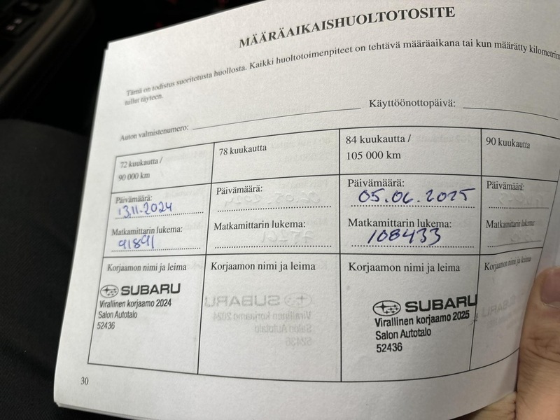 Subaru Outback vaihtoauto