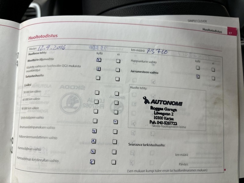 Skoda Roomster vaihtoauto