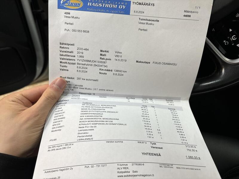 Volvo V60 vaihtoauto