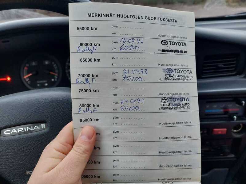 Toyota Carina vaihtoauto