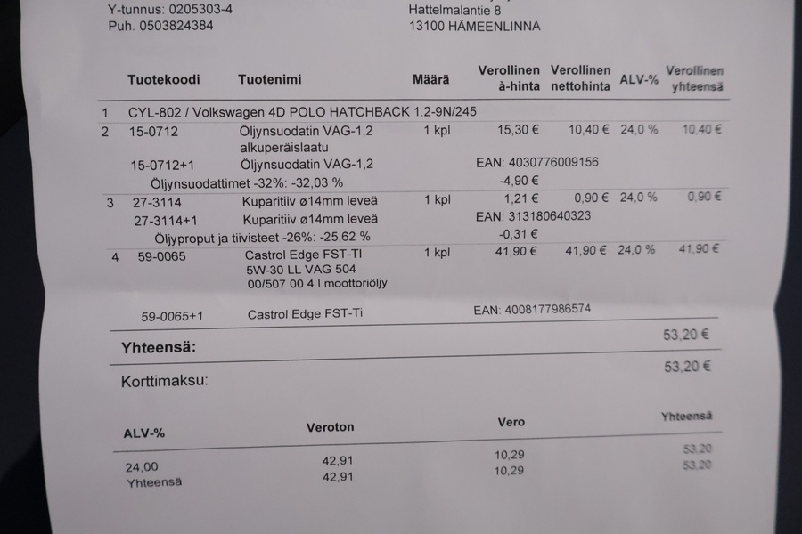 Volkswagen Polo vaihtoauto