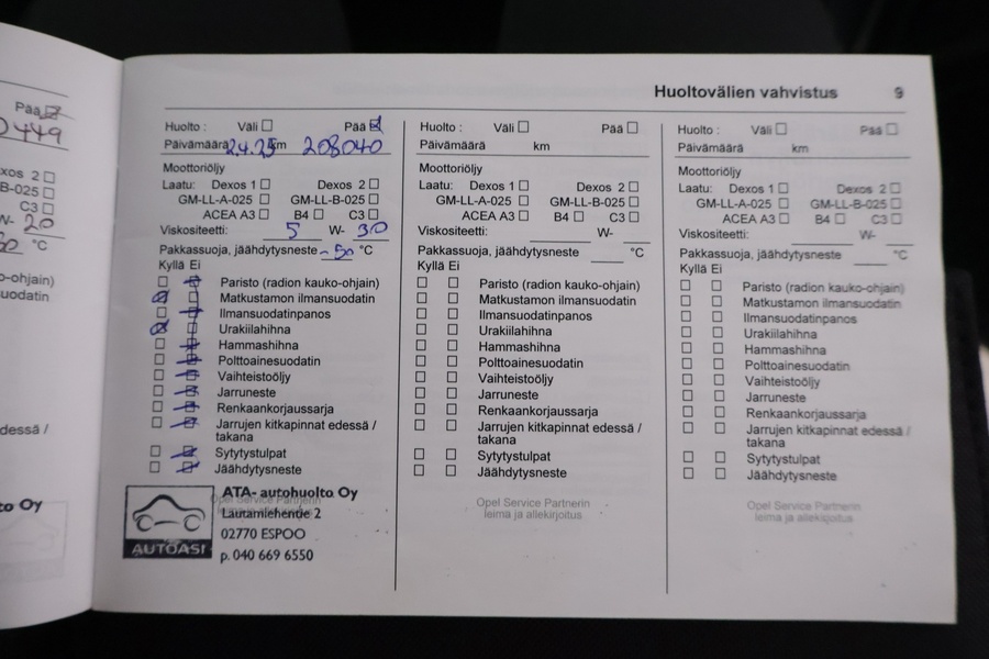 Opel Astra vaihtoauto