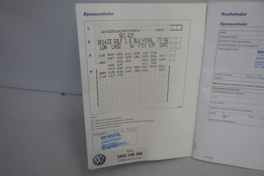 Volkswagen Golf vaihtoauto