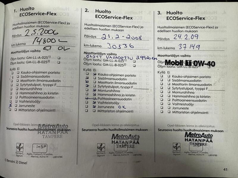 Opel Astra vaihtoauto