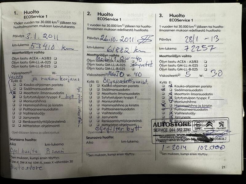 Opel Astra vaihtoauto