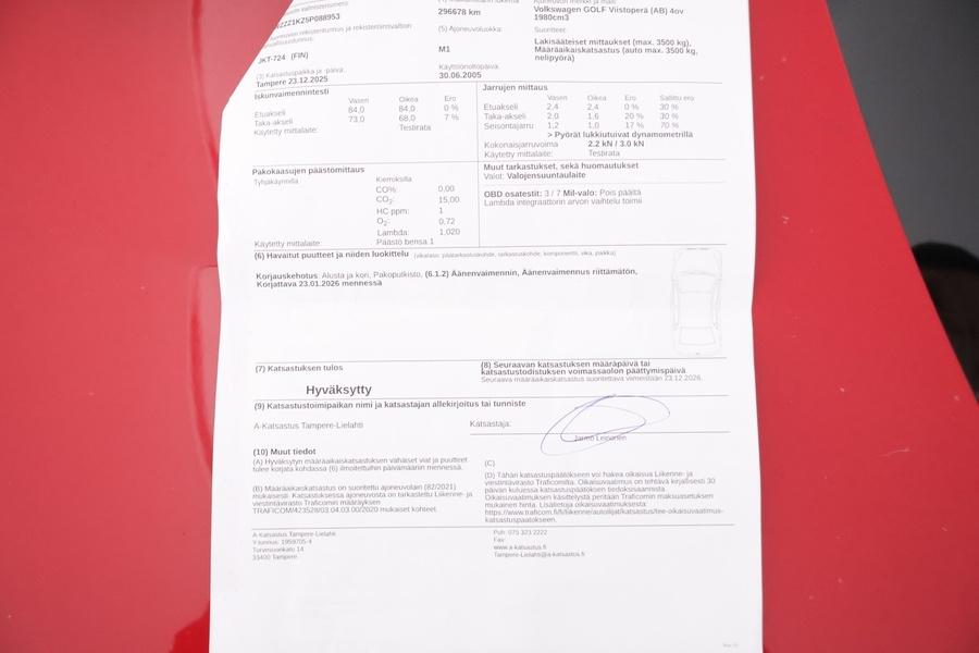 Volkswagen Golf vaihtoauto