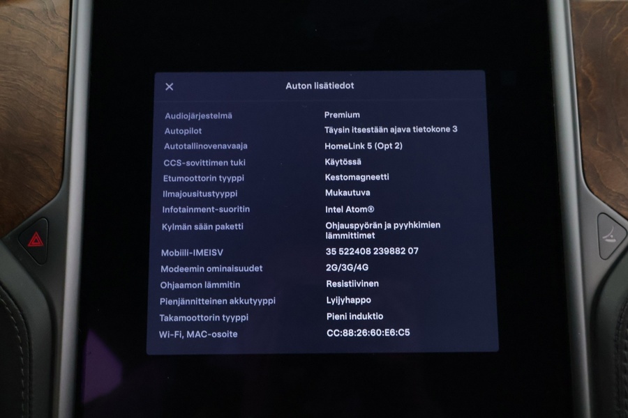 Tesla Model S vaihtoauto